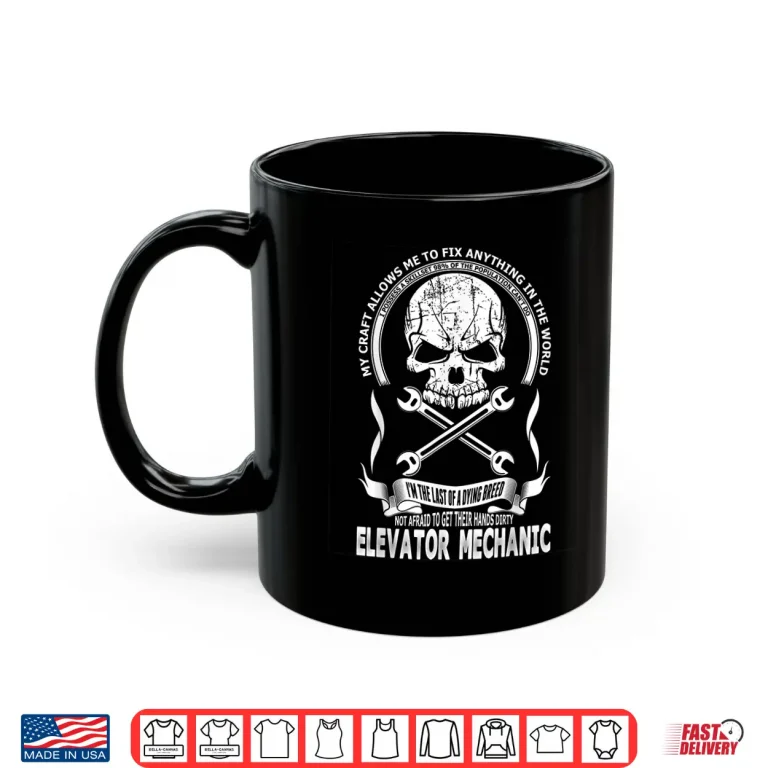 Mug Elevator Mechanic Shirt