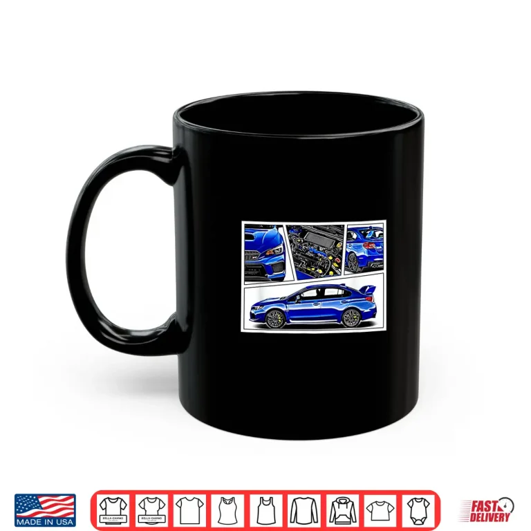 Mug Ej25 Jdm Japan Speed Car Turbo Rally Mechanic Shirt