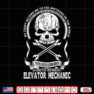Design Elevator Mechanic Shirt