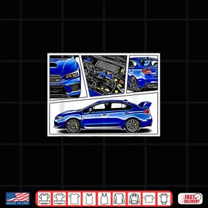 Design Ej25 Jdm Japan Speed Car Turbo Rally Mechanic Shirt