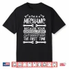 Honor Roll Student Auto Garage Mechanic Shirt