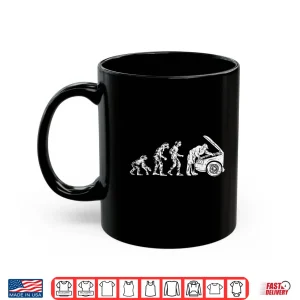 Mug Human Evolution Automotive Gift Car Mechanic Shirt