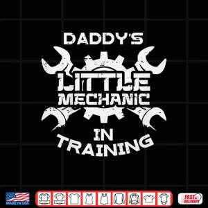 Design Little In Training Mechanic Shirt