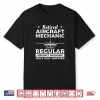 Retired Airplane Mechanics Retirement Aircraft Mechanic Shirt