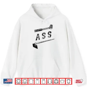 Hoodie Wrench Rachet Tools Distressed Mechanic Gardener Shirt