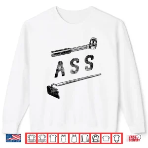 Sweatshirt Wrench Rachet Tools Distressed Mechanic Gardener Shirt