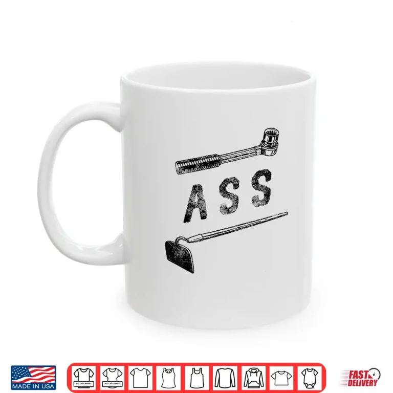 Mug Wrench Rachet Tools Distressed Mechanic Gardener Shirt
