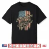Plumber American Flag Plumbing Pipe Wrench Usa Patriotic Shirt