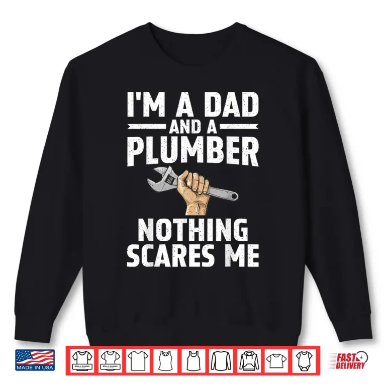 Sweatshirt Cool Plumber Art Plumbing Gag Pipefitter Plumber Shirt 1
