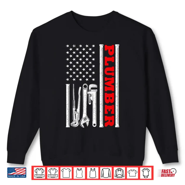 Sweatshirt Cool Plumber Art Wrench Plumbing Novelty Plumber Shirt 1