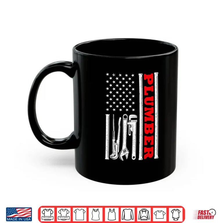 Mug Cool Plumber Art Wrench Plumbing Novelty Plumber Shirt 1