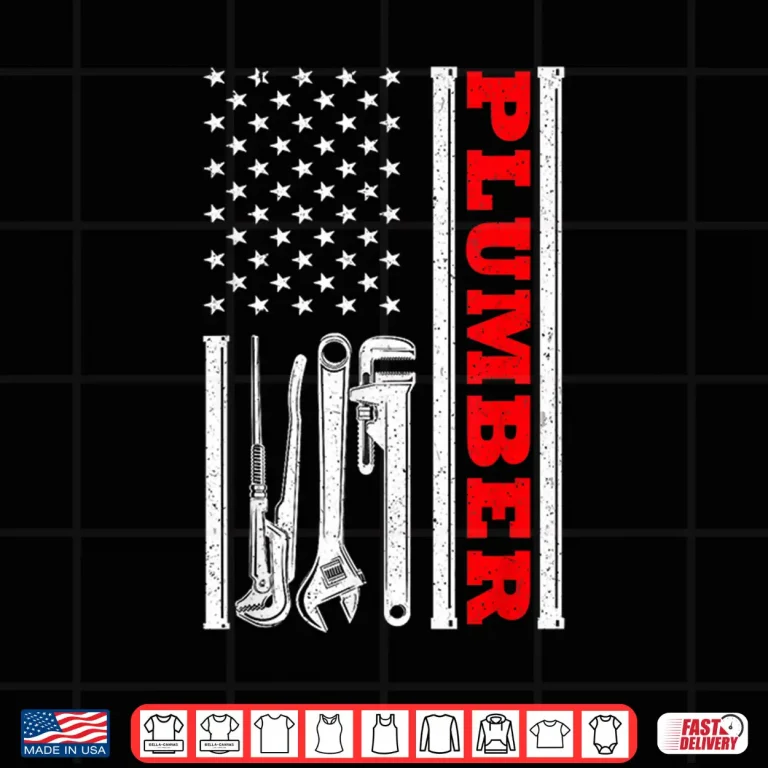Design Cool Plumber Art Wrench Plumbing Novelty Plumber Shirt 1