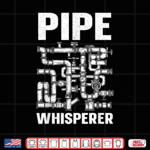 Design Funny Plumber Art Plumber Plumbing Pipefitter Shirt 1