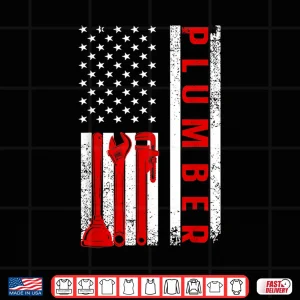 Design Funny Plumbing Design Master Plumber Handyman Shirt 1