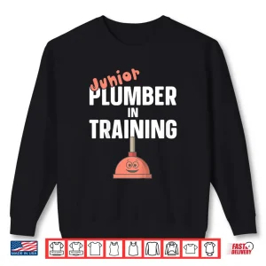 Sweatshirt Junior Plumber in Training Plumbing Child Shirt 1