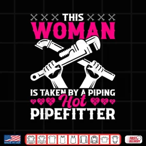 Design Pipe Plumber Wrench Pipefitter Backpack Sticker Pipefitter Shirt 1