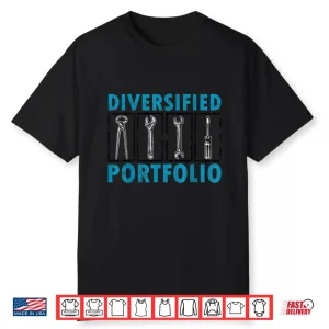 Diversified Portfolio Mechanic Heating Engineer Craftsman Shirt