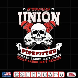 Design Pipefitter Gift Plumber Steamfitter Image Shirt