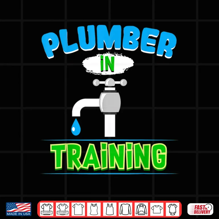 Design Plumbing Future Plumber in Training Pipefitter Shirt