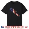 Plumbing Plumber Pipe Wrench American Flag Vintage Shirt
