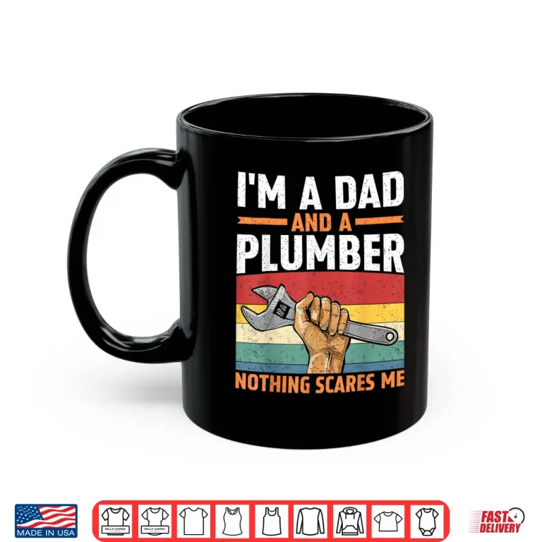 Mug Cool Plumber Parent Plumbing Gag Pipefitter Plumber Shirt
