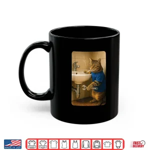 Funny Plumber Cat Meme Handyman Hilarious Cat Joke Shirt 3 Mug Funny Plumber Cat Meme Handyman Hilarious Cat Joke Shirt