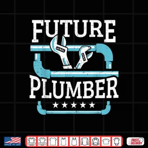 Design Future Plumber Pipefitter Pipe Plumbing Plumber Shirt