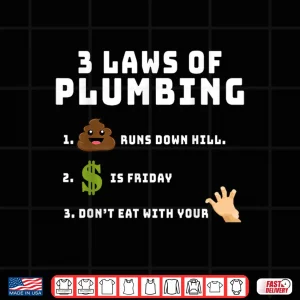 Design Funny Plumbing Fake Plumber Crack Plumber Gift Shirt