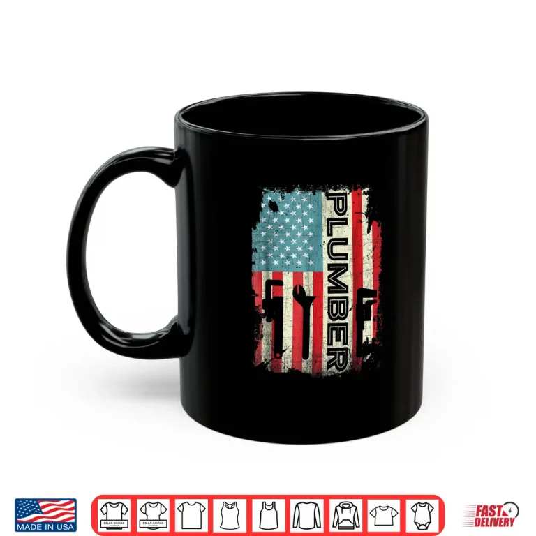 Mug Patriotic Plumber Shirt 4th of July Plumber Plumber Gift