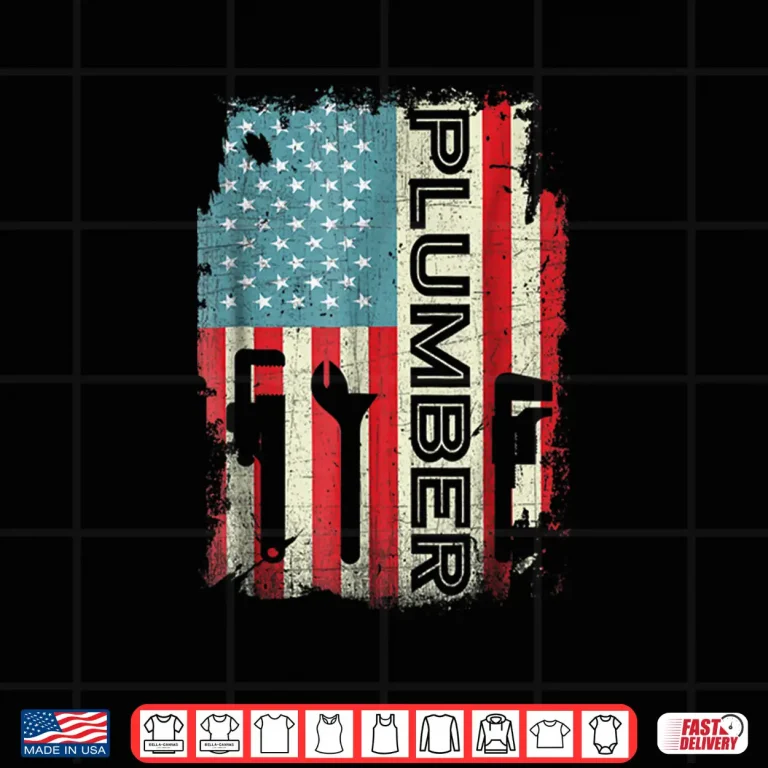 Design Patriotic Plumber Shirt 4th of July Plumber Plumber Gift