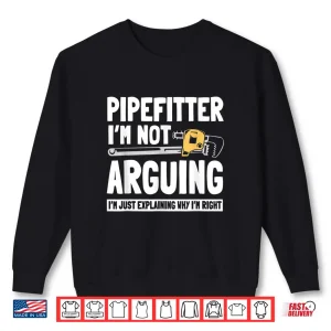 Sweatshirt Pipefitter Steamfitter Plumber Tradesman Piping System Shirt