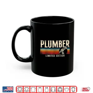 Mug Plumbing Plumber Vintage Retro Plumber Limited Edition Shirt