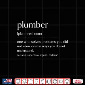 Funny Plumber Noun Shirt 4 Design Funny Plumber Noun Shirt