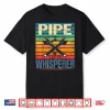 Retro Vintage Rainbow Pipe Whisperer Funny Plumber Shirt