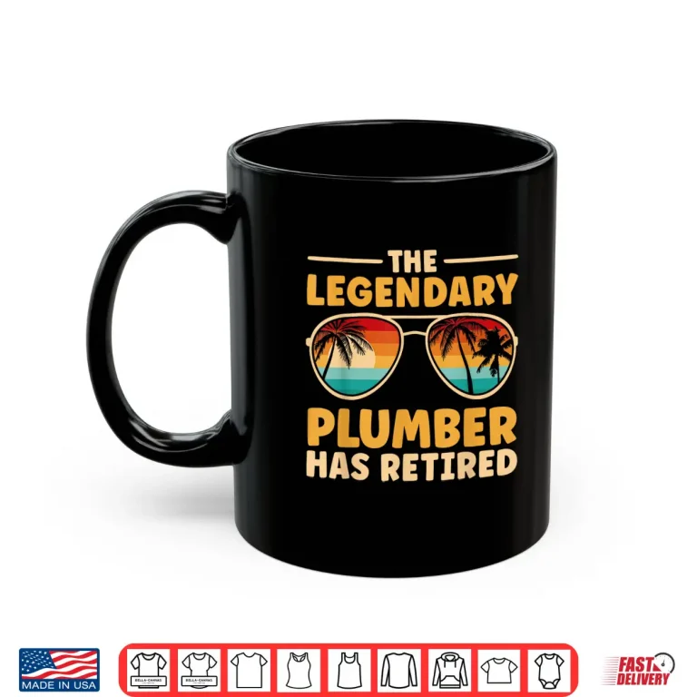Mug Retired Plumber Retirement Shirt