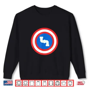 Sweatshirt Captain Pipe Plumber Plumbing Gift Shirt
