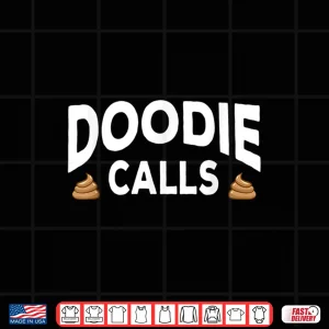 Design Doodie Calls Plumber Doggy Doo Septic Pumper Truck Driver Shirt