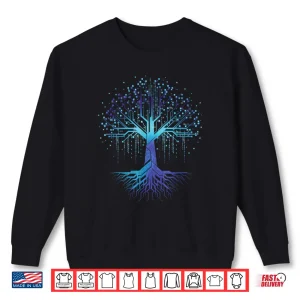 Binary Code Tree Computer Science Technology Coder Shirt 2 Sweatshirt Binary Code Tree Computer Science Technology Coder Shirt