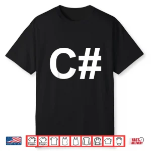 C Sharp Coder C# Shirt