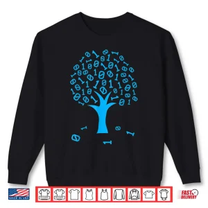 Sweatshirt Funny Binary Tree Computer Science Lovers Coding Nerd Gift Shirt
