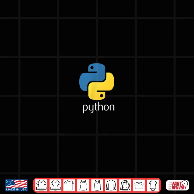 Design Python Programmer Shirt Computer Developers Tee Shirt