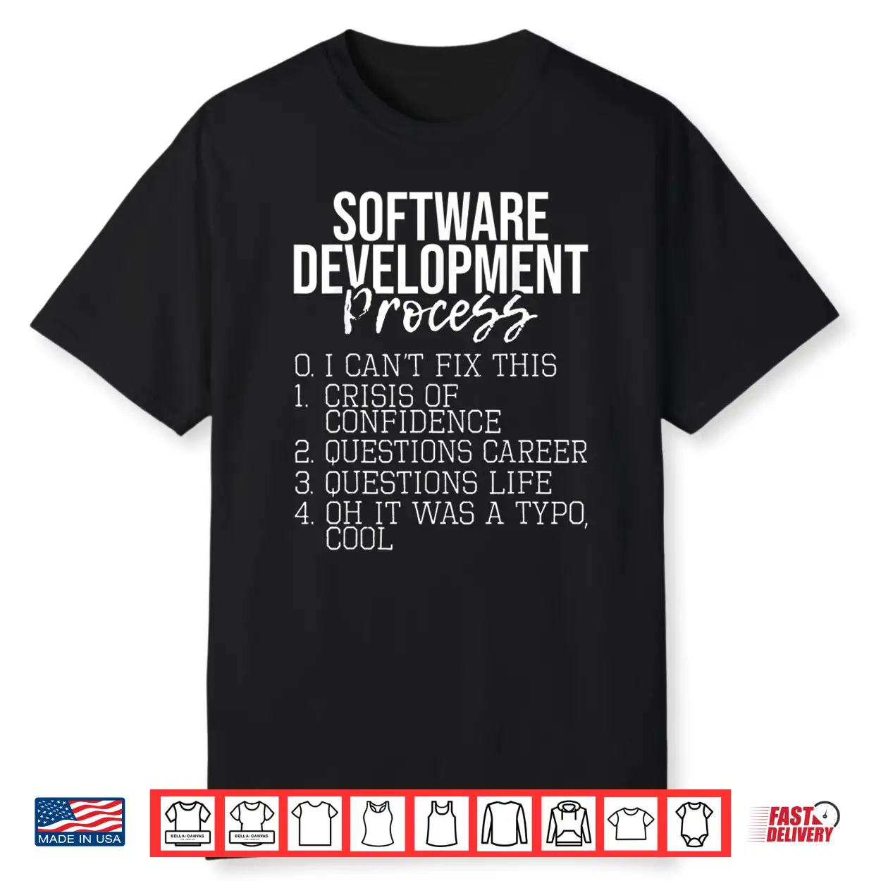 Software Development Process Coding Programmer Coder Shirt Software Development Process Coding Programmer Coder Shirt