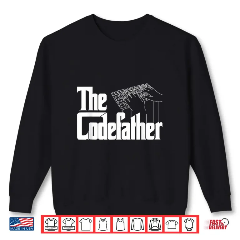 Sweatshirt The Code Father Funny Computer Coder Dad Programmer Shirt
