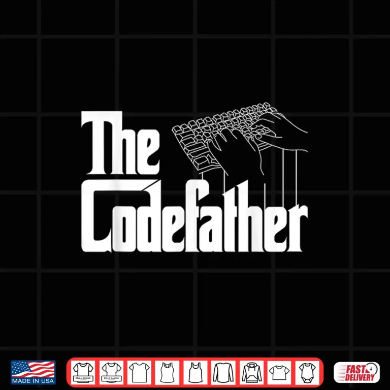 Design The Code Father Funny Computer Coder Dad Programmer Shirt