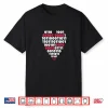 Binary Code Heart Coder Programmer Valentines Day Shirt