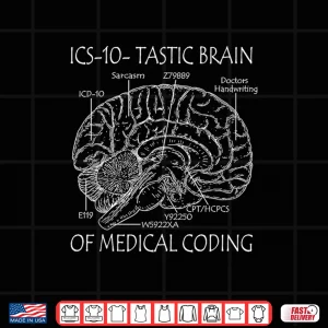 Brain Of Medical Coding Medical Billing Clinical Coder Shirt 4 Design Brain Of Medical Coding Medical Billing Clinical Coder Shirt