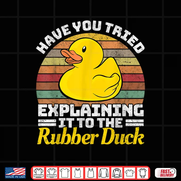 Design Programming Rubber Duck Software Developer Debugging Shirt