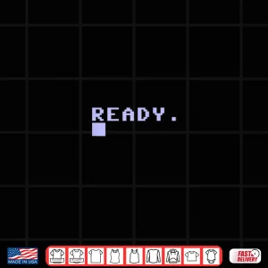 Design Ready C64 Home Computer 80S Retro Gamer Coder Memento Gift Shirt