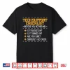 Tech Support Checklist Funny It Computer Helpdesk Women Men Shirt