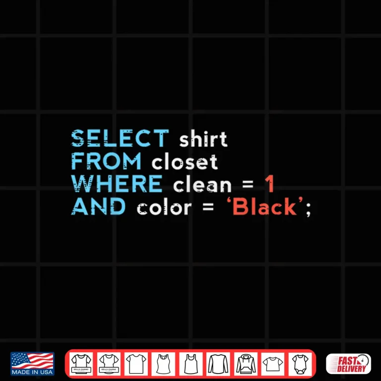 Design Sql Select Shirt From Closet Coder Database Admin Men Women Shirt